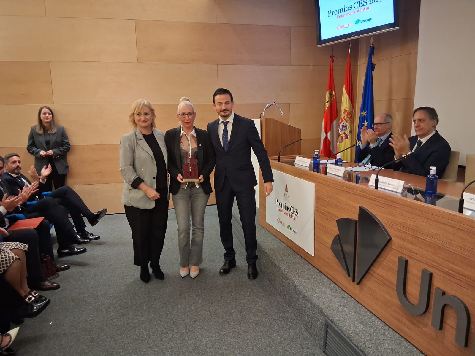 Mar Olmedo, II Premio 2025 'Empresario del Año de Salamanca'.