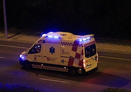 Imagen de archivo de una ambulancia