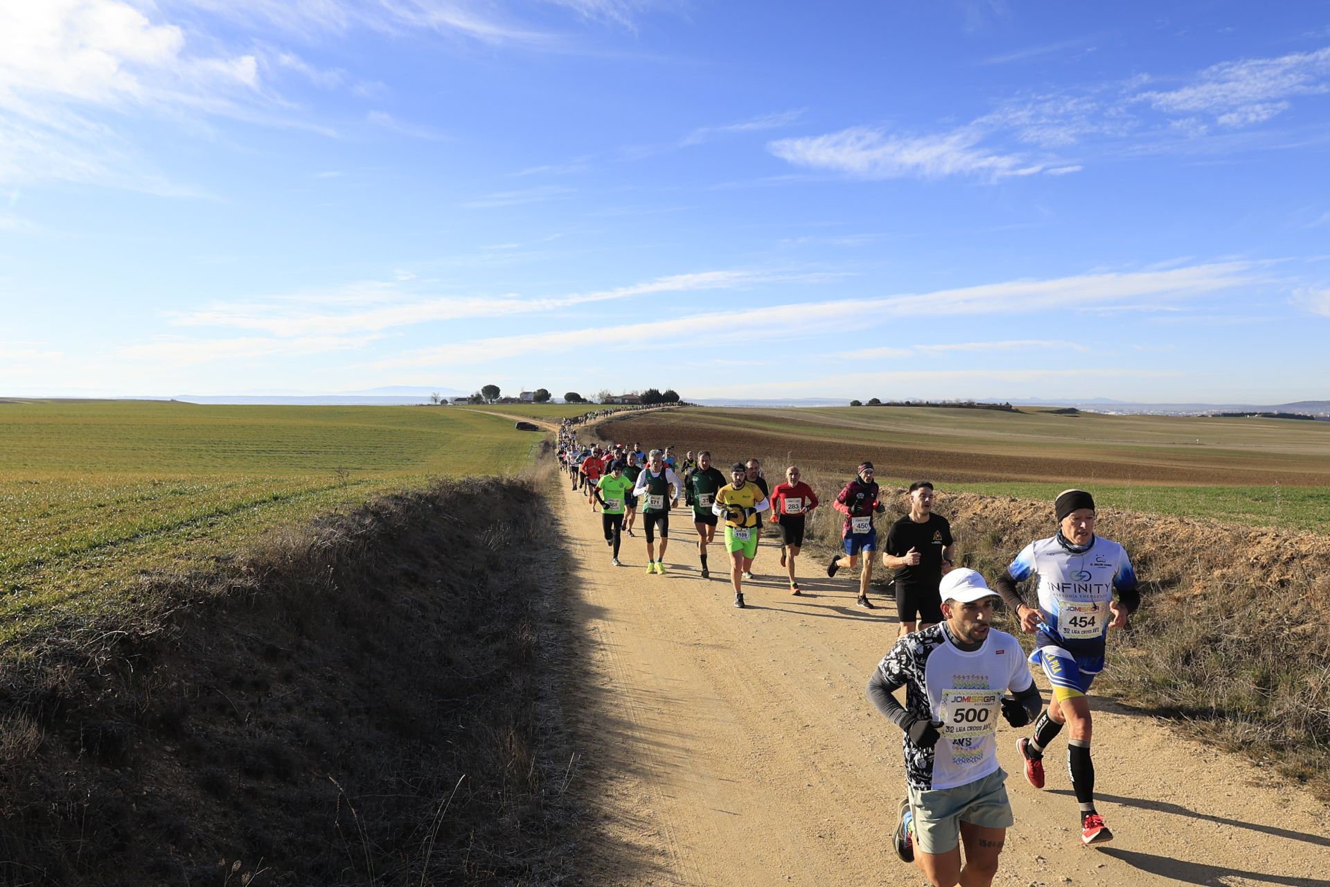 La cuarta jornada de la Liga de Cross de Cabrerizos, en imágenes