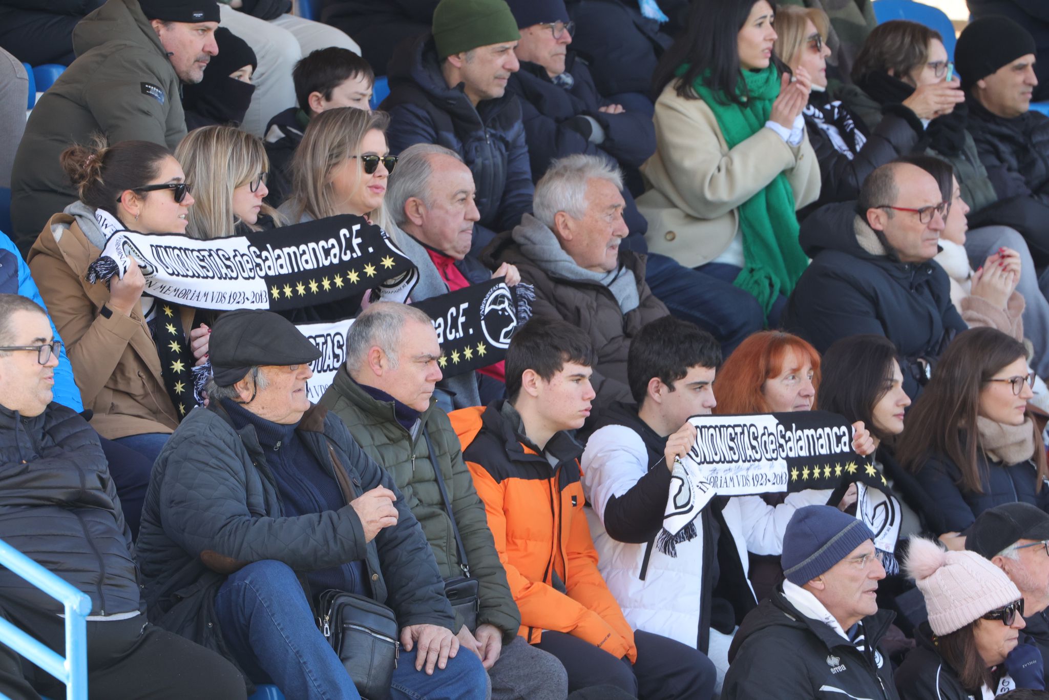 El partido entre el Unionistas y el Celta B, en imágenes