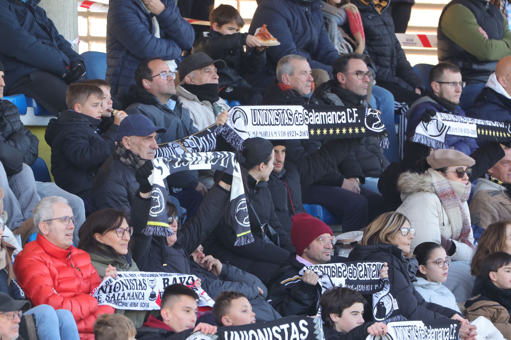 El partido entre el Unionistas y el Celta B, en imágenes