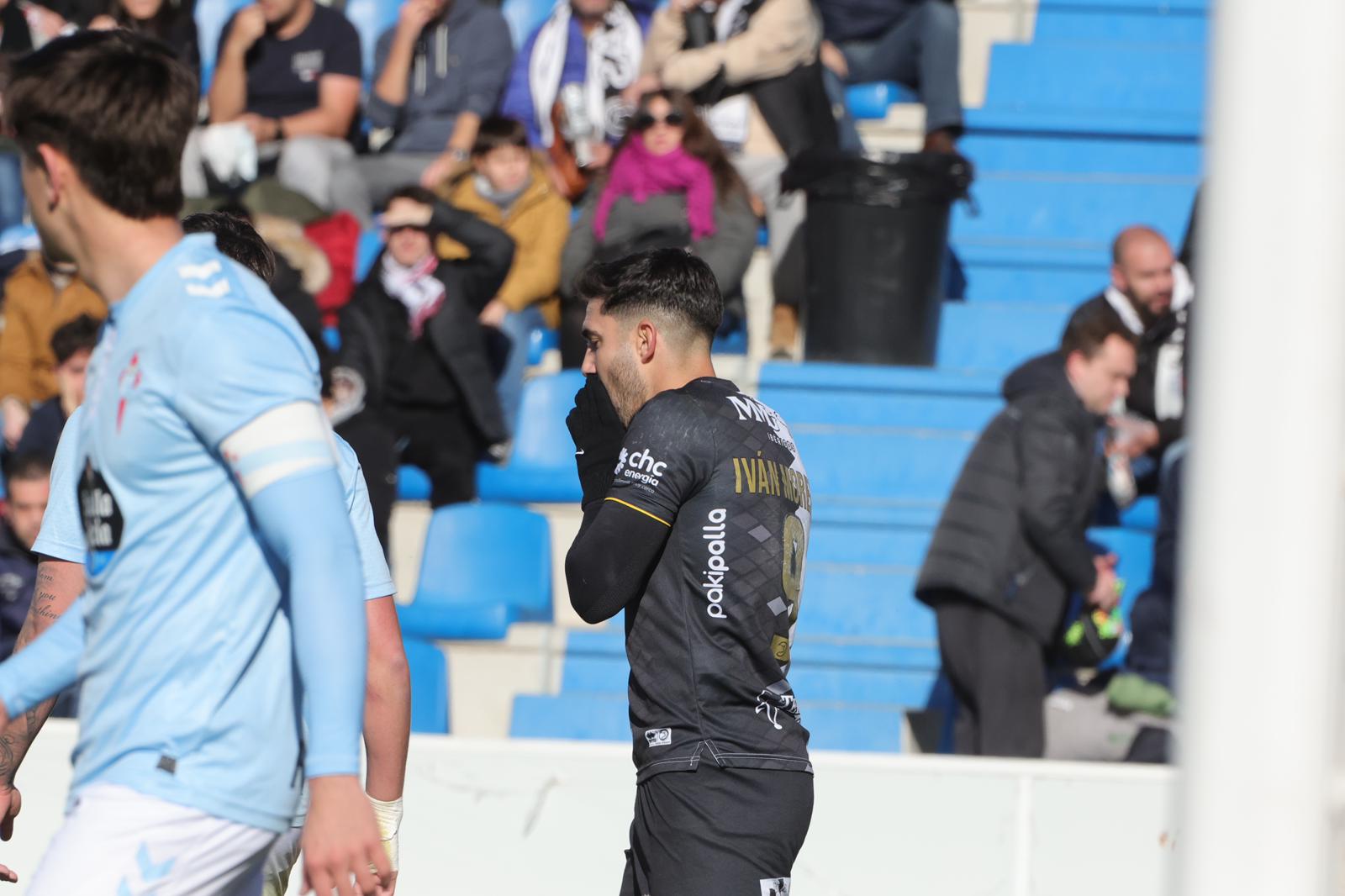 El partido entre el Unionistas y el Celta B, en imágenes