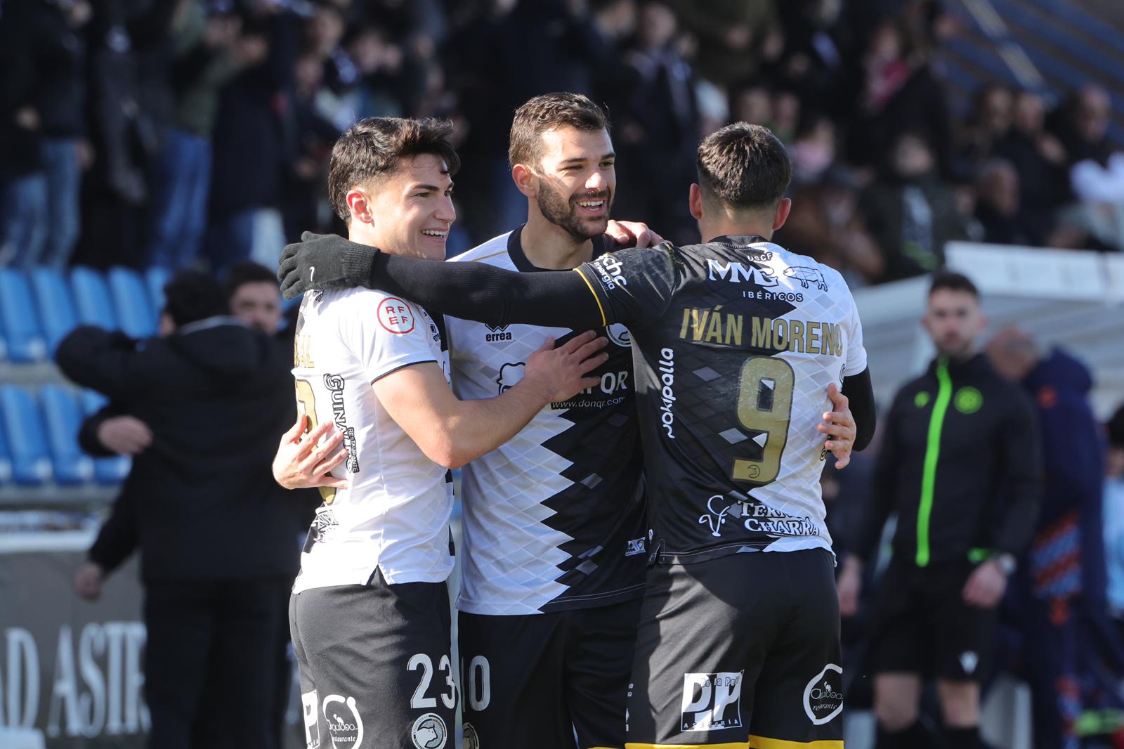 El partido entre el Unionistas y el Celta B, en imágenes