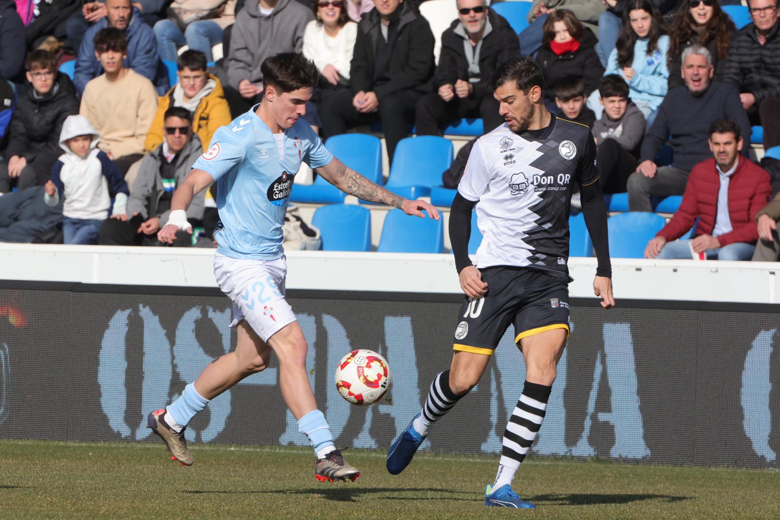 El partido entre el Unionistas y el Celta B, en imágenes