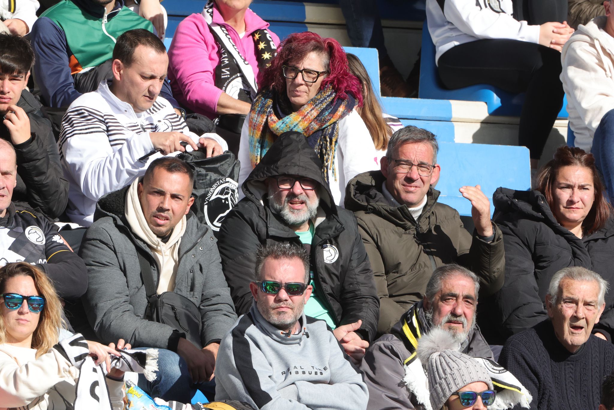 El partido entre el Unionistas y el Celta B, en imágenes