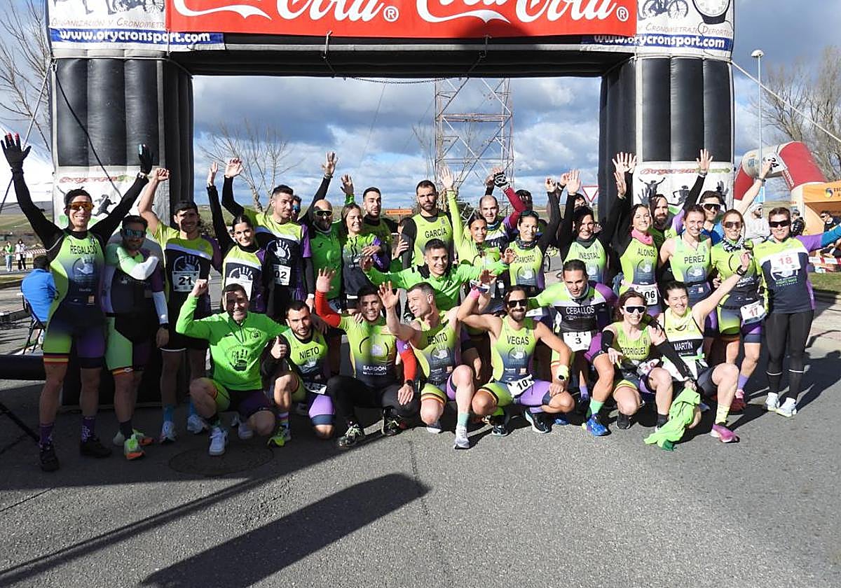 Villamayor abre con éxito la nueva Liga de duatlón