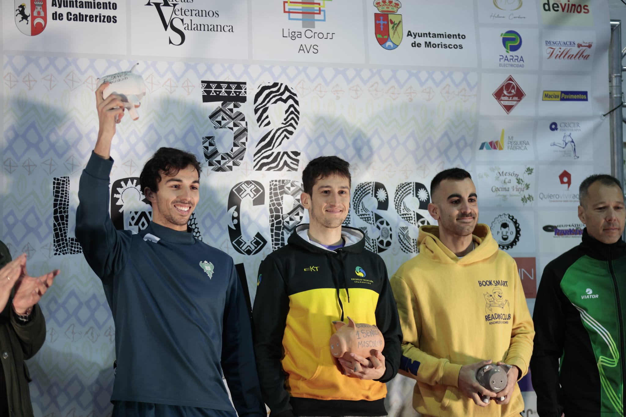 Verónica Sánchez y Miguel Ángel Martín, vencedores de la Liga de Cross Cabrerizos