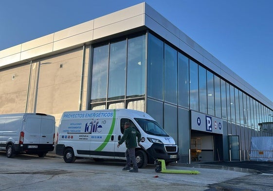 Instalaciones del nuevo Lidl en el Polígono Los Villares.