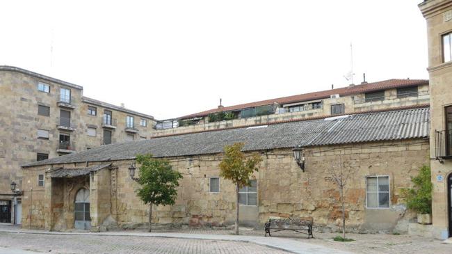 Imagen antes - La obra en Salamanca que deja al descubierto una maltratada capilla barroca