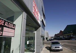 Alquiler de una nave industrial en el polígono de los Villares de Salamanca en una imagen de archivo.