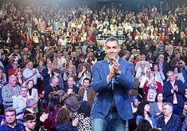 El presidente del Gobierno, Pedro Sánchez, en la primera jornada del XV COngreso Autonómico del PSOE de Castilla y León
