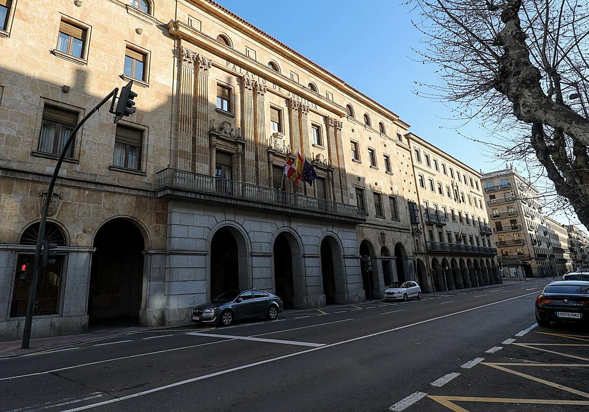 Imagen de la Audiencia Provincial de Salamanca.