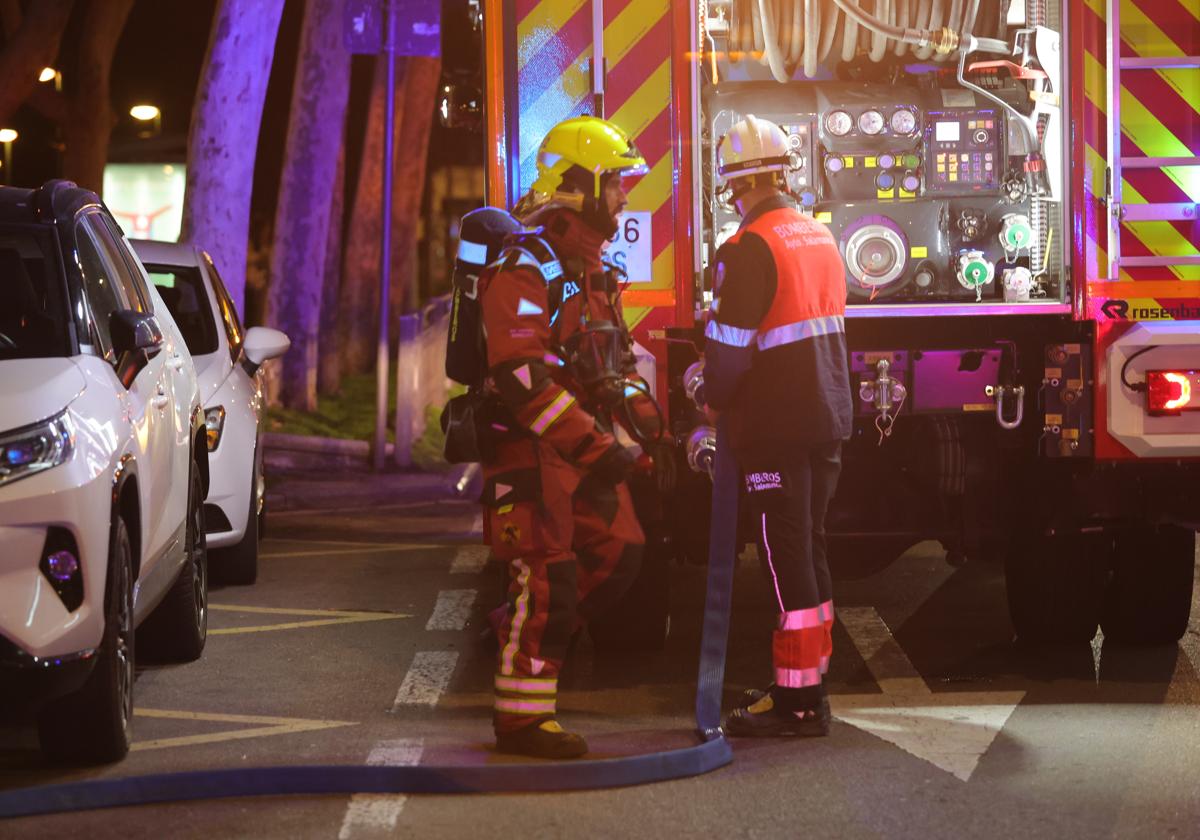 En estado muy grave una anciana de Salamanca tras incendiarse su casa
