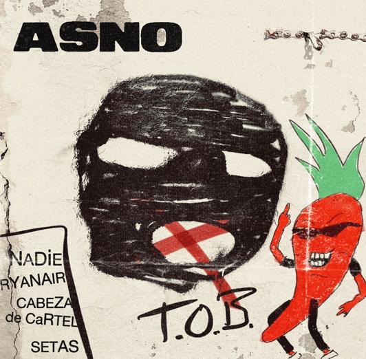 Portada del Ep 'Asno'.