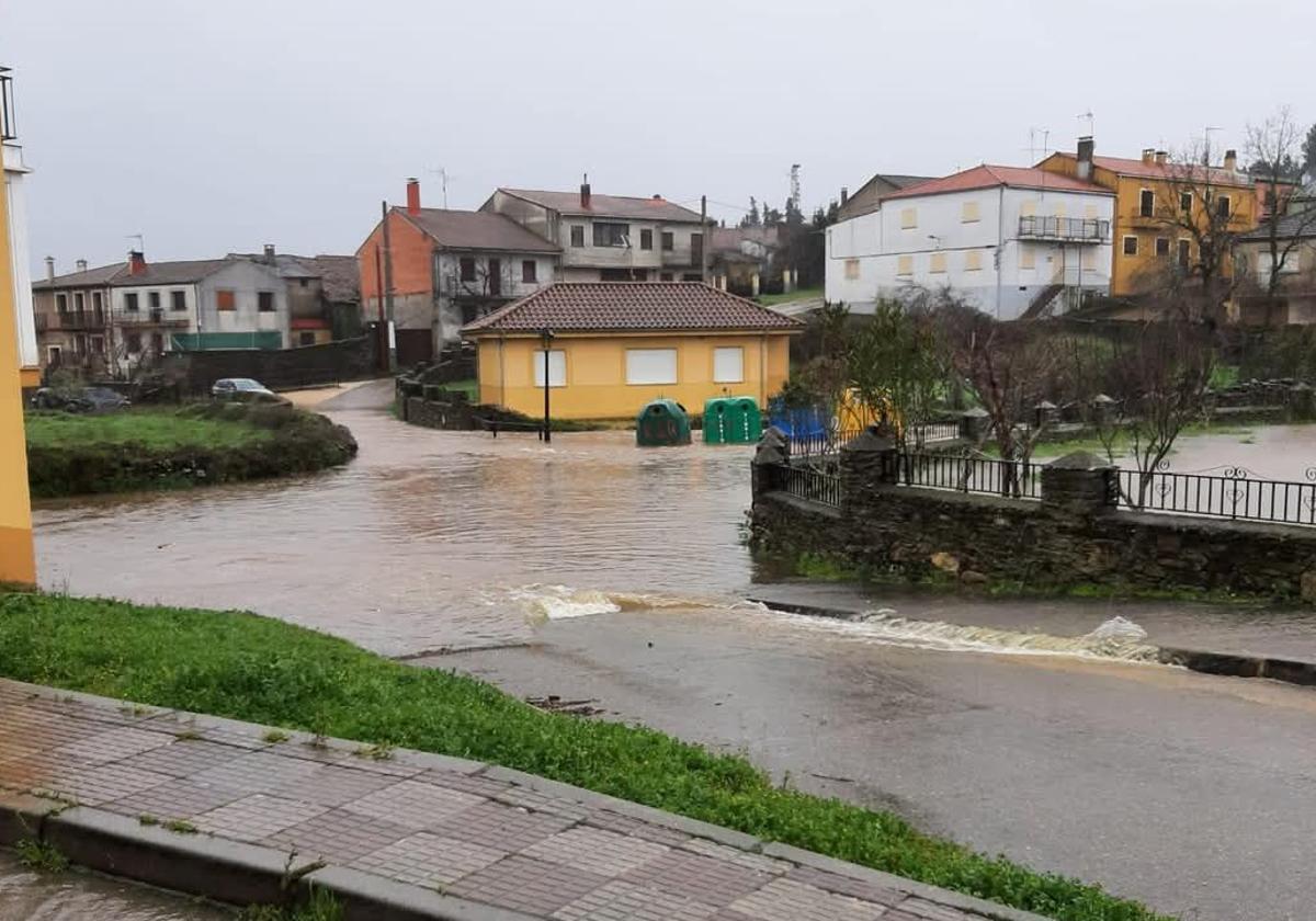 La lluvia &#039;inunda&#039; la provincia de Salamanca y supera todas las previsiones