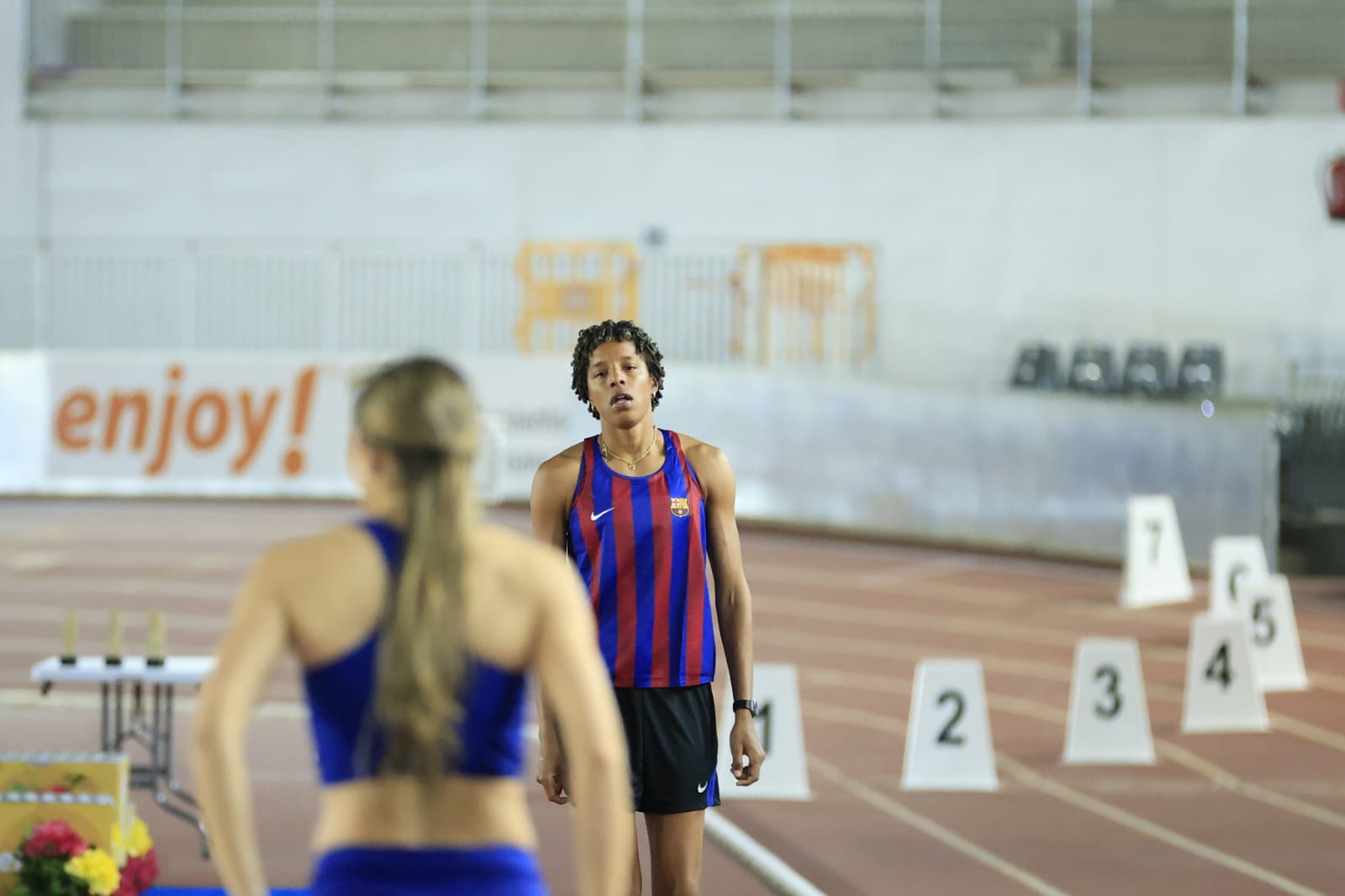 En imágenes, el I Trofeo de Atletismo Ciudad de Salamanca en Pista Cubierta