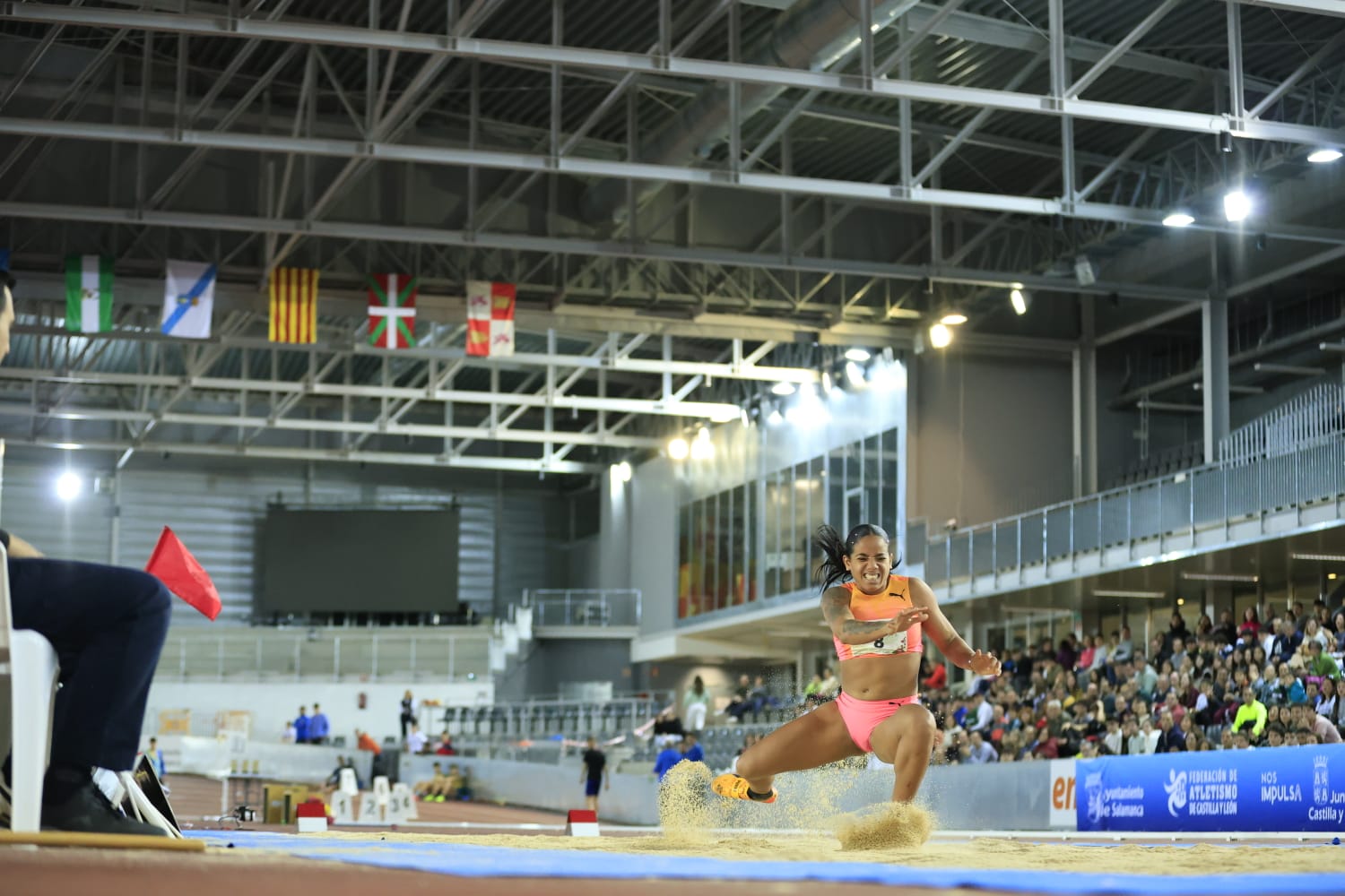 En imágenes, el I Trofeo de Atletismo Ciudad de Salamanca en Pista Cubierta