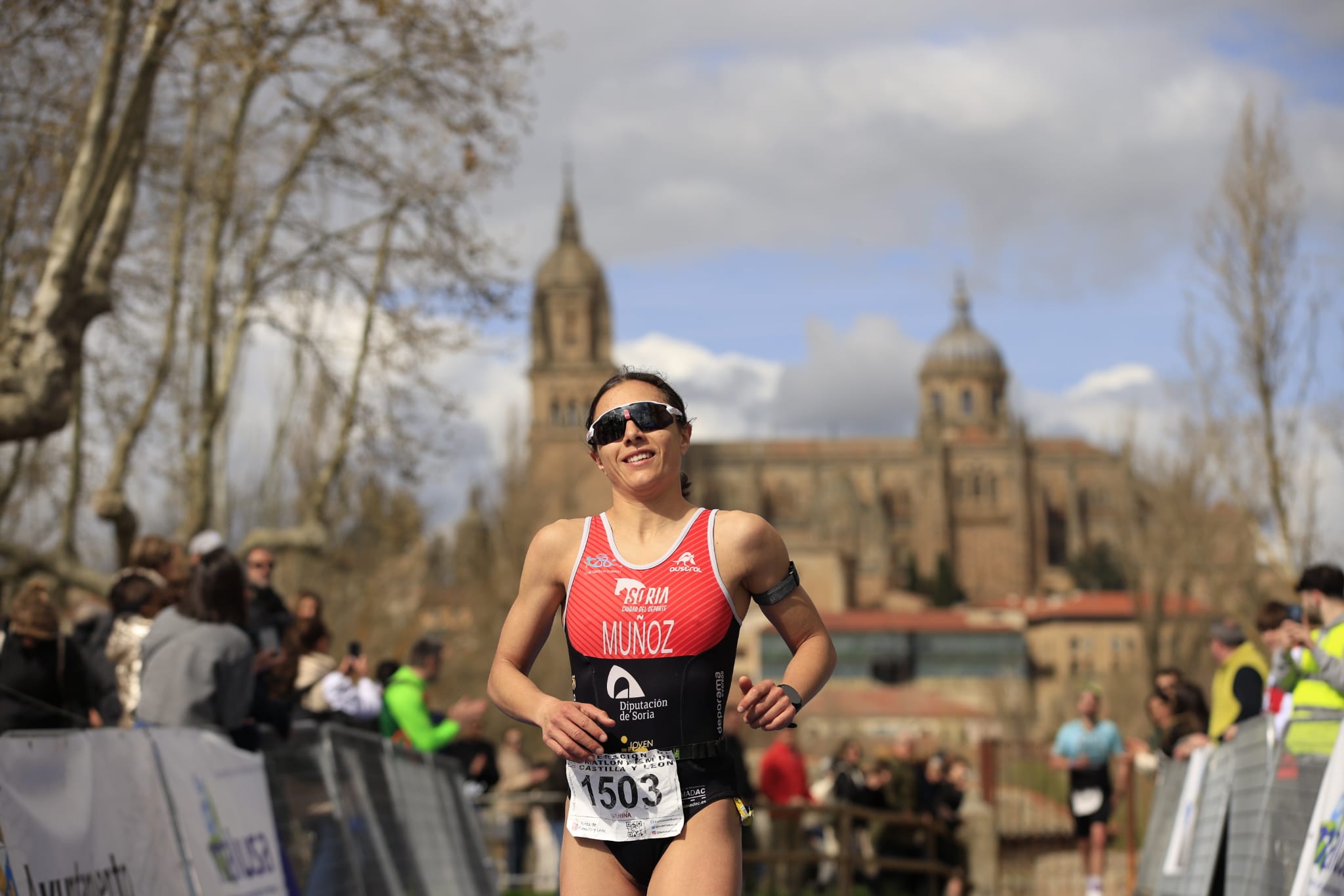Javier Martín y Marina Muñoz, ganadores VI Duatlón Grupo Andrés en Salamanca