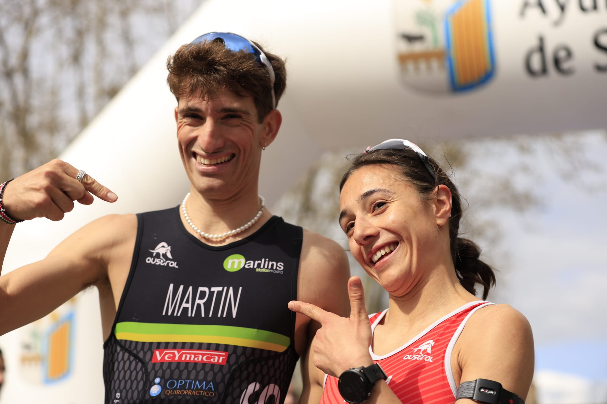 Javier Martín y Marina Muñoz, ganadores VI Duatlón Grupo Andrés en Salamanca