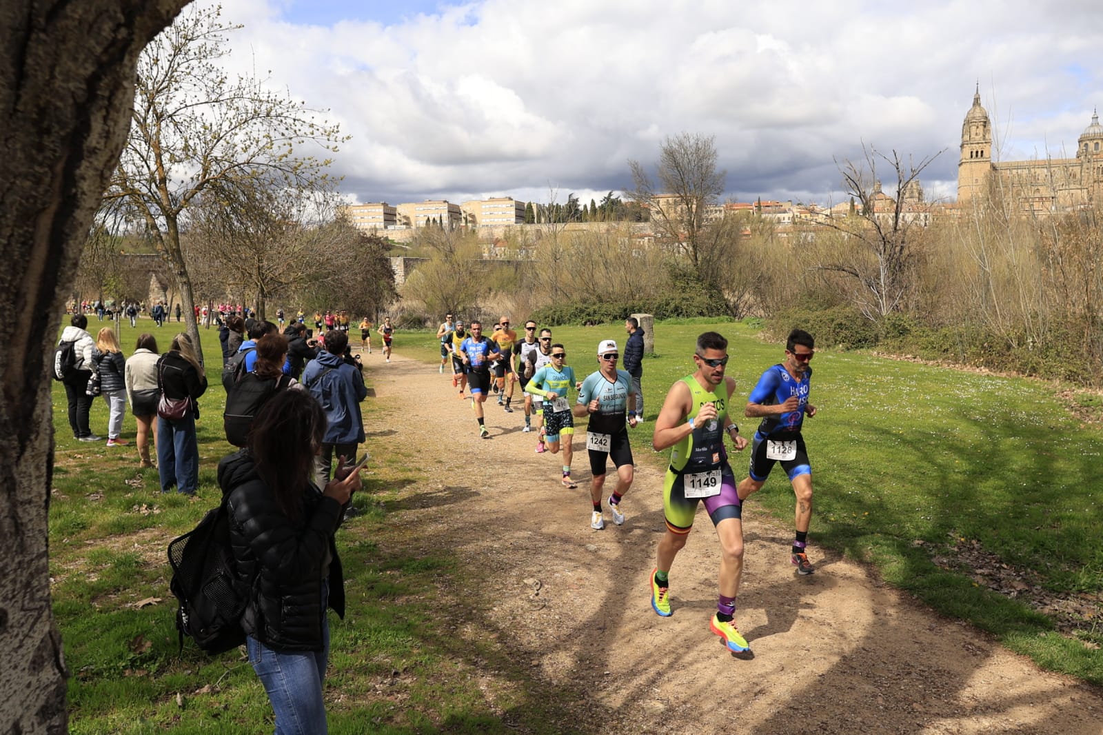 Javier Martín y Marina Muñoz, ganadores VI Duatlón Grupo Andrés en Salamanca