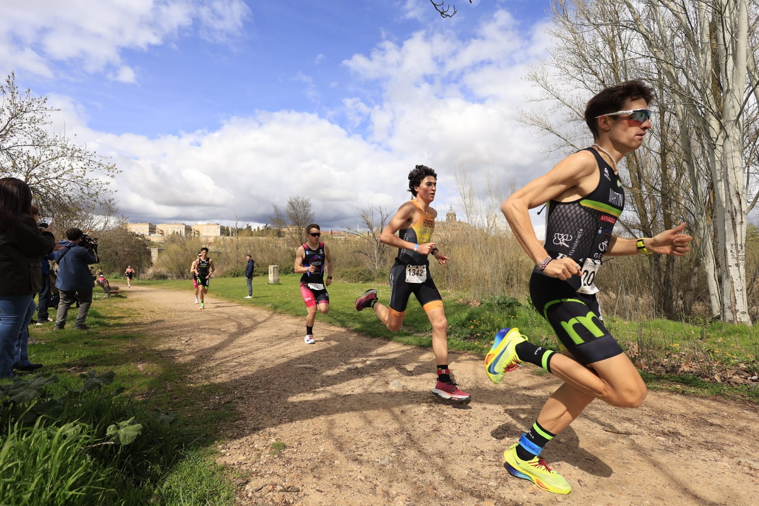 Javier Martín y Marina Muñoz, ganadores VI Duatlón Grupo Andrés en Salamanca