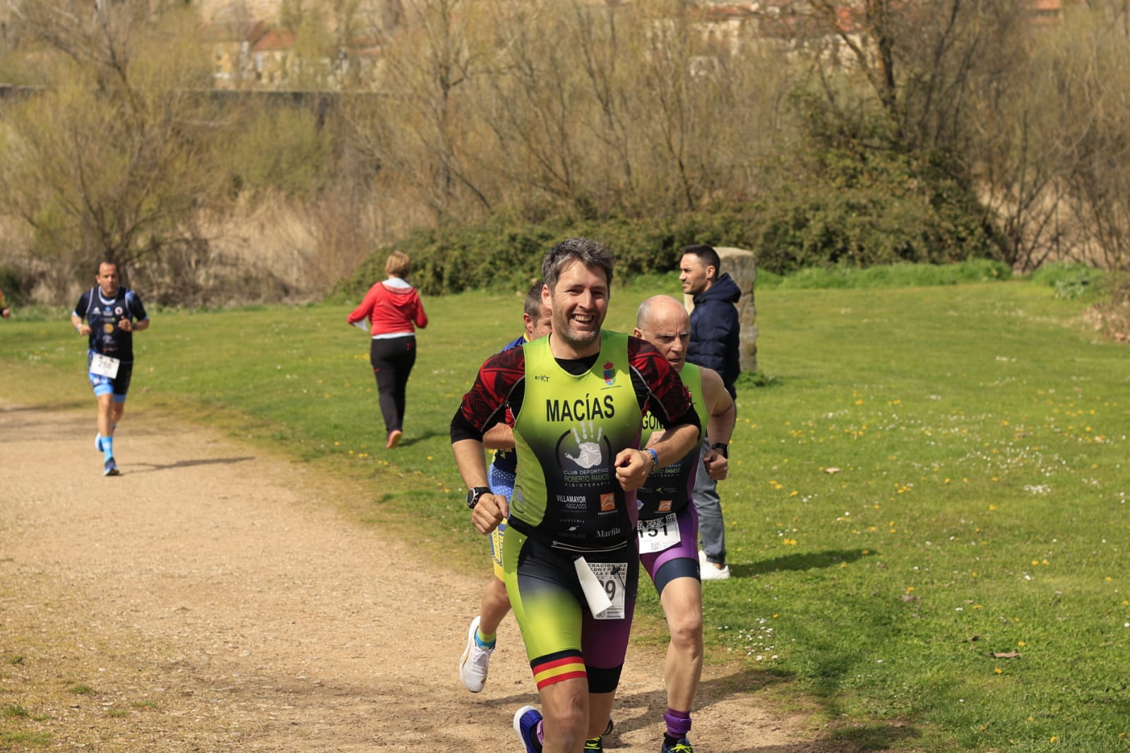 Javier Martín y Marina Muñoz, ganadores VI Duatlón Grupo Andrés en Salamanca