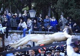 Procesión de la Vera Cruz del año pasado en Salamanca, una de las pocas que pudieron salir.