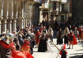 Dramatización de 'La Sentencia del Señor' por las calles de Béjar.