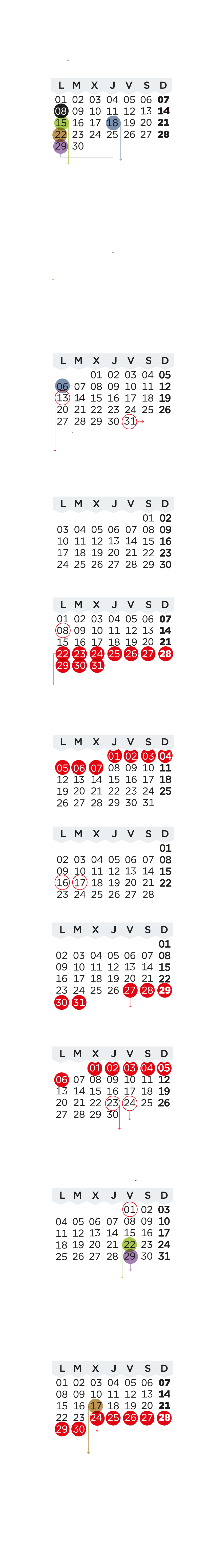 Calendario escolar para 2025/2026