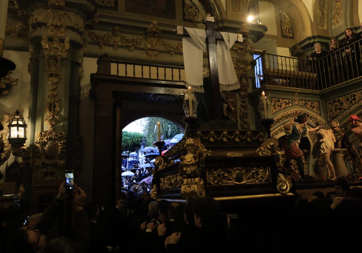 La Vera Cruz, la primera víctima de la Semana Santa de Salamanca por el temporal
