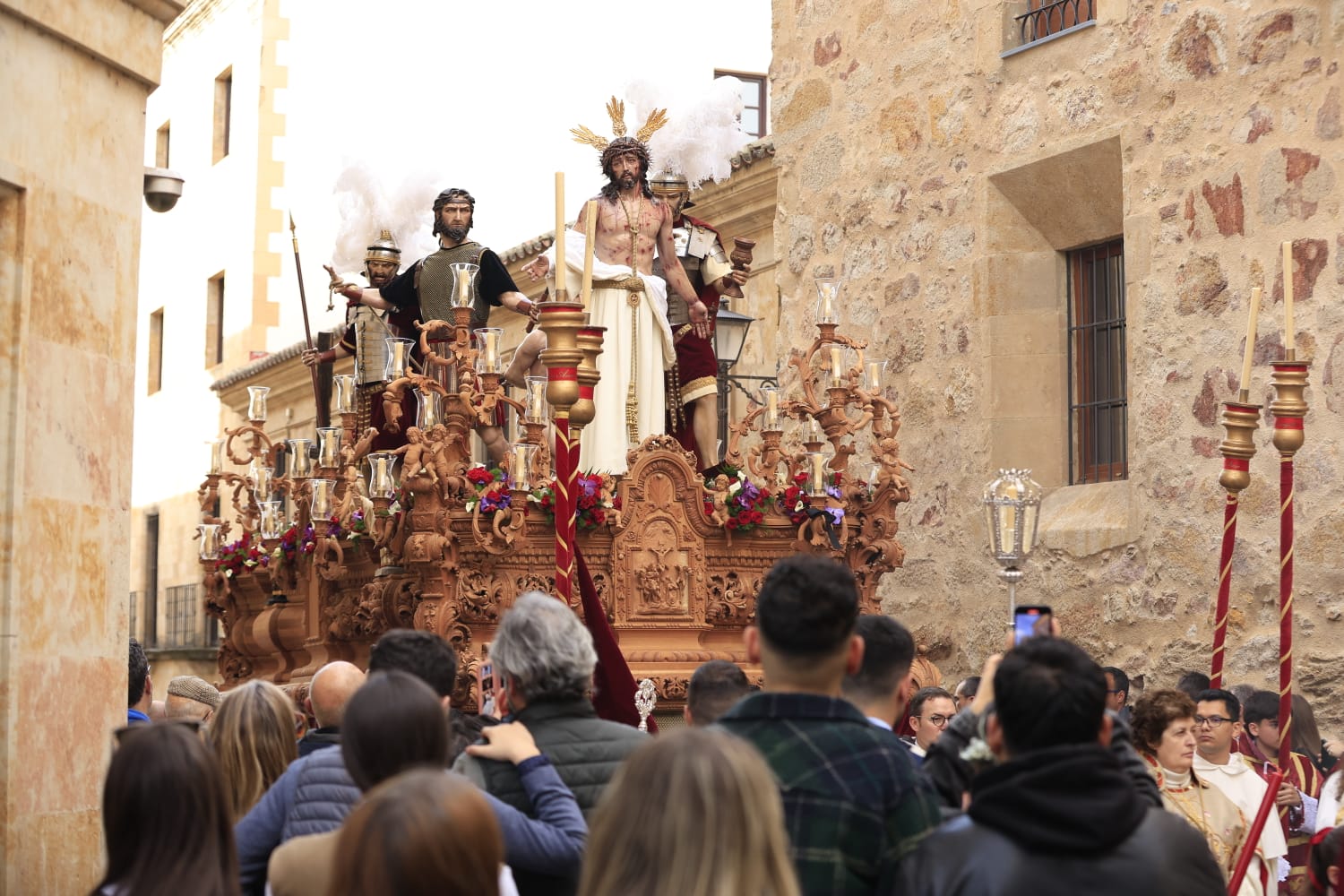 Jesús Despojado cierra el Domingo de Ramos en Salamanca