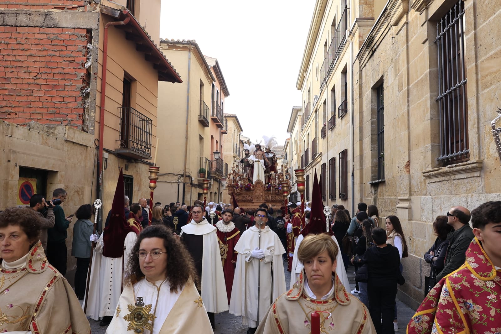 Jesús Despojado cierra el Domingo de Ramos en Salamanca