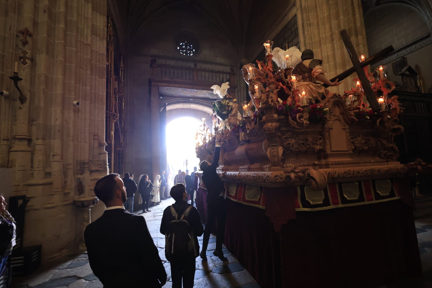 Jesús Despojado cierra el Domingo de Ramos en Salamanca
