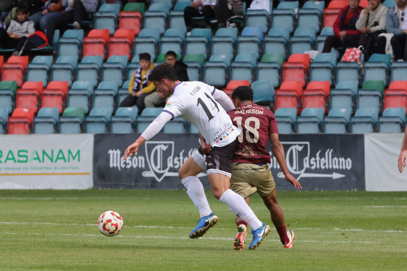 El Salamanca CF UDS - Pontevedra CF, en imágenes