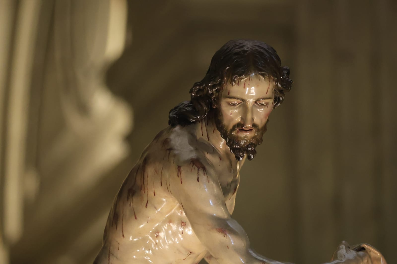 Jesús Flagelado recorre una Salamanca aterida por el frío