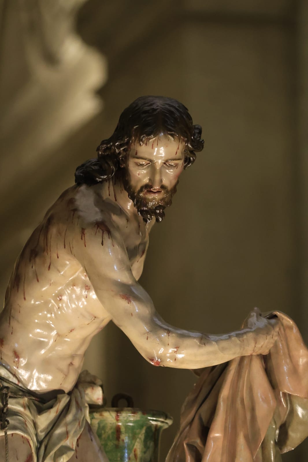 Jesús Flagelado recorre una Salamanca aterida por el frío