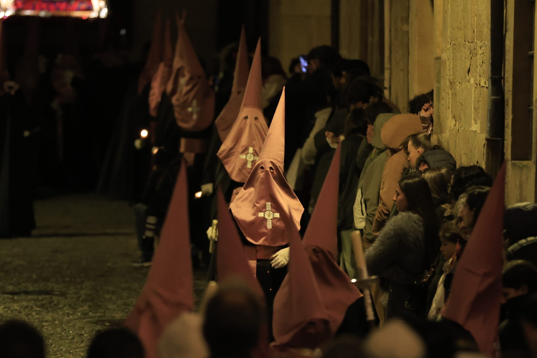 Jesús Flagelado recorre una Salamanca aterida por el frío