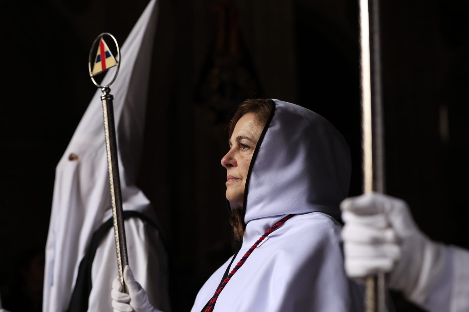 La lluvia respeta el Jueves Santo de Salamanca con el Vía Crucis desde la Catedral
