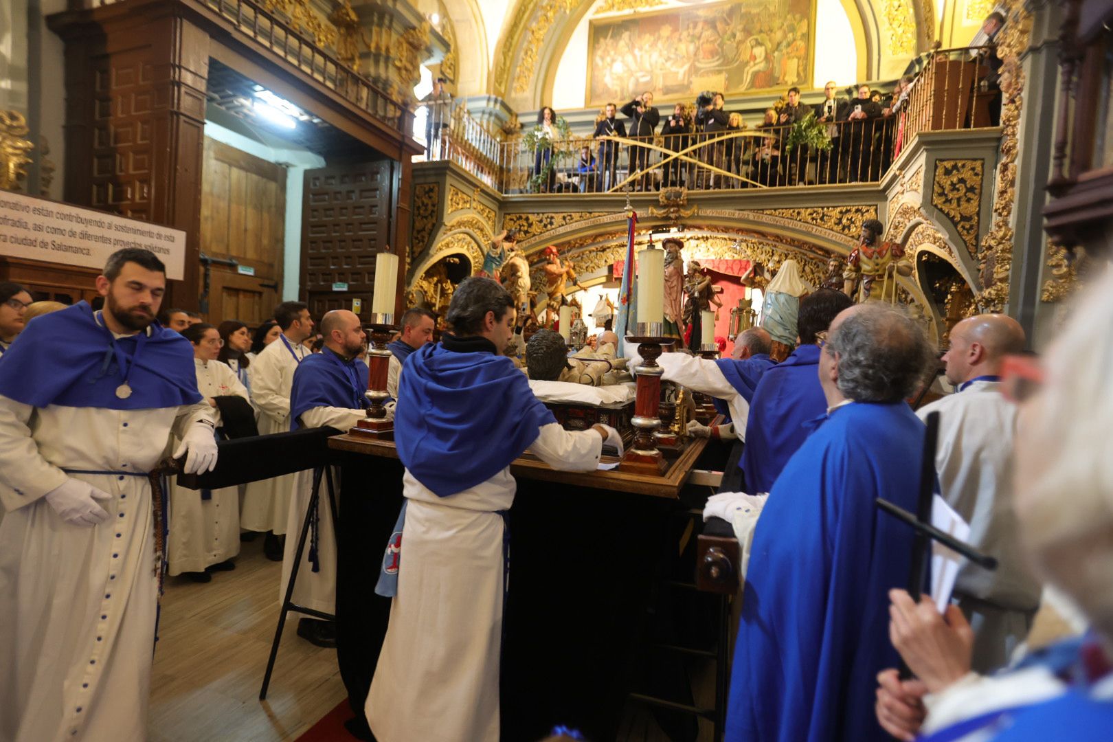 Suspendido el Santo Entierro en Salamanca: augurio de un Viernes Santo pasado por agua