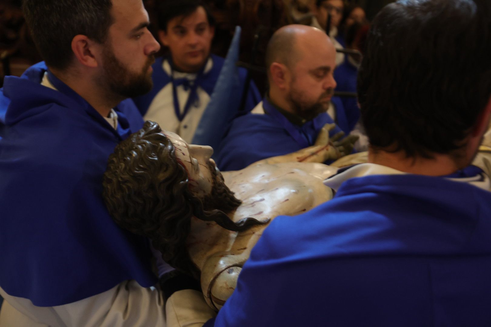 Suspendido el Santo Entierro en Salamanca: augurio de un Viernes Santo pasado por agua
