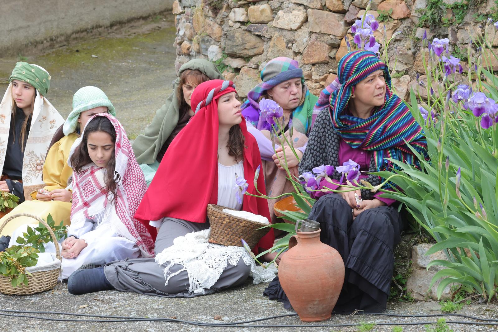 Serradilla del Arroyo representa su tradicional Pasión Viviente