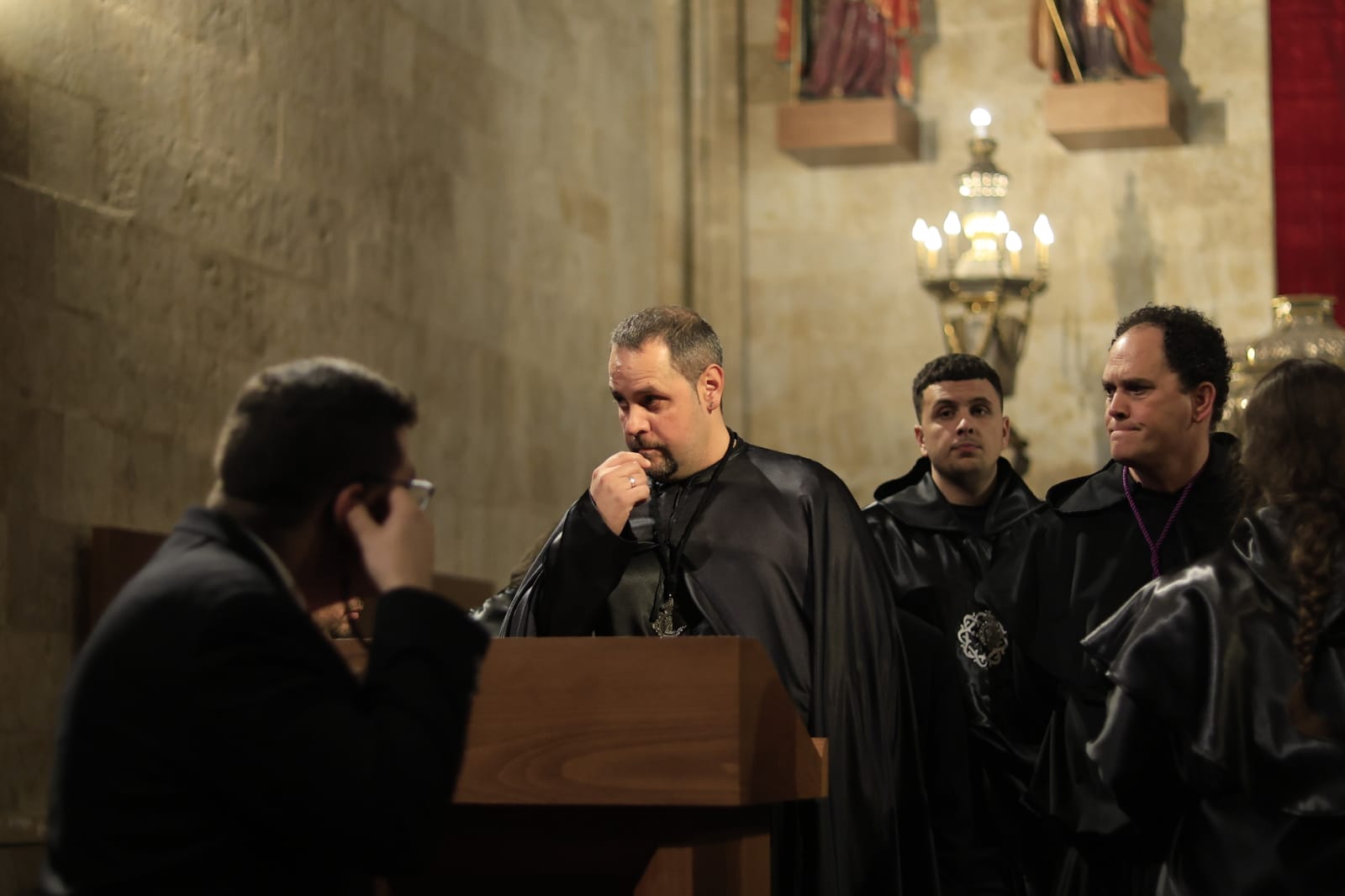 Sin Soledad ni Cristo de la Liberación: la lluvia desluce el inicio del Sábado Santo