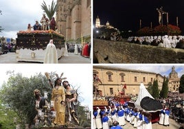 Procesiones durante la Semana Santa 2025 de Salamanca