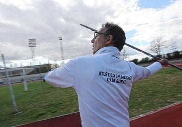 El atleta de Salamanca dedicado a la jabalina que estrenó Montjuic antes de los Juegos