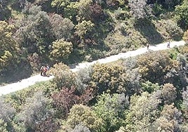 Una mujer de 85 años es evacuada en helicóptero en el Pozo de los Humos