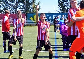 Imagen de las previas del torneo de fútbol 7 inclusivo.