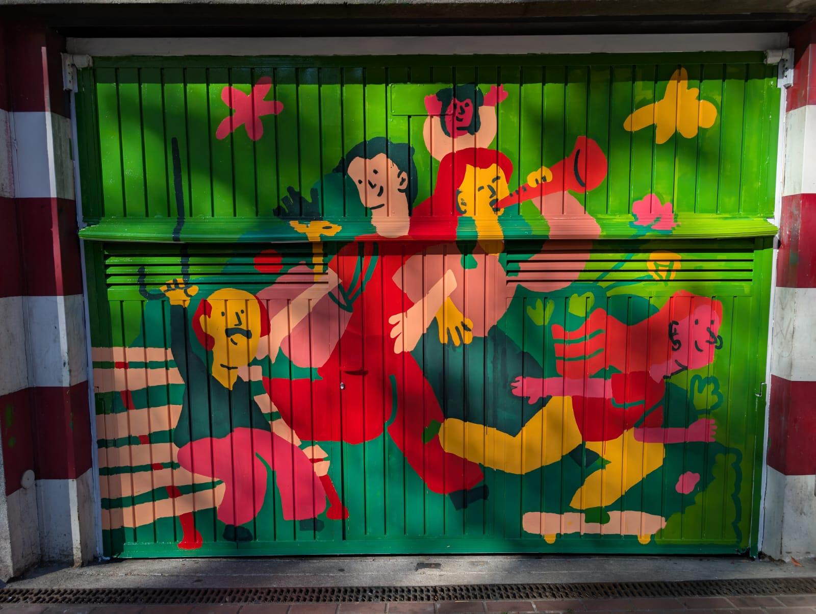 Los nuevos murales que forman parte de la Galería Urbana del Oeste en Salamanca