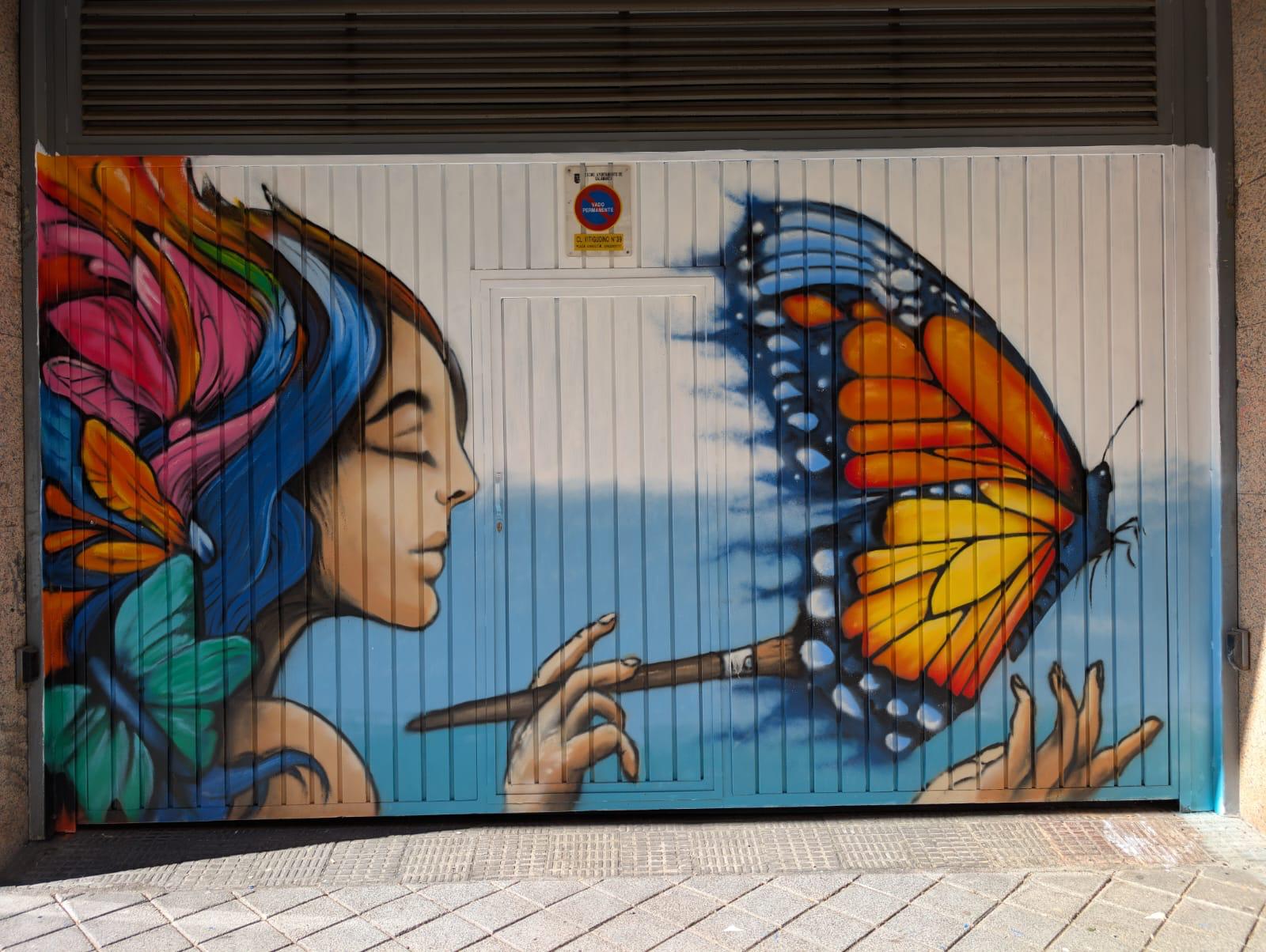 Los nuevos murales que forman parte de la Galería Urbana del Oeste en Salamanca