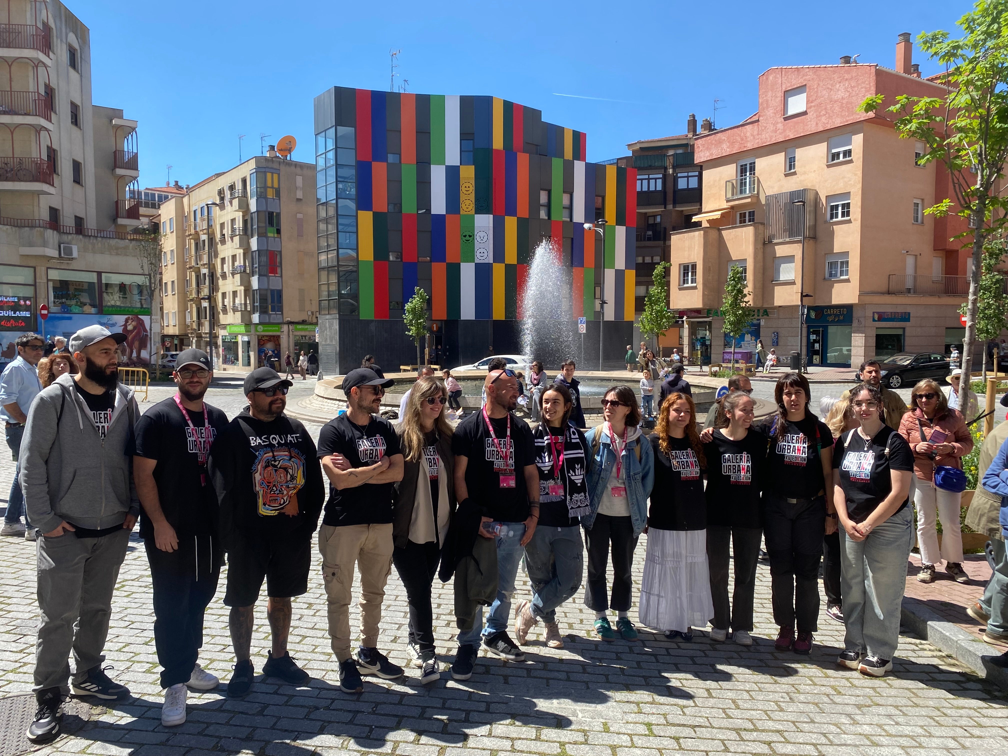 Los nuevos murales que forman parte de la Galería Urbana del Oeste en Salamanca
