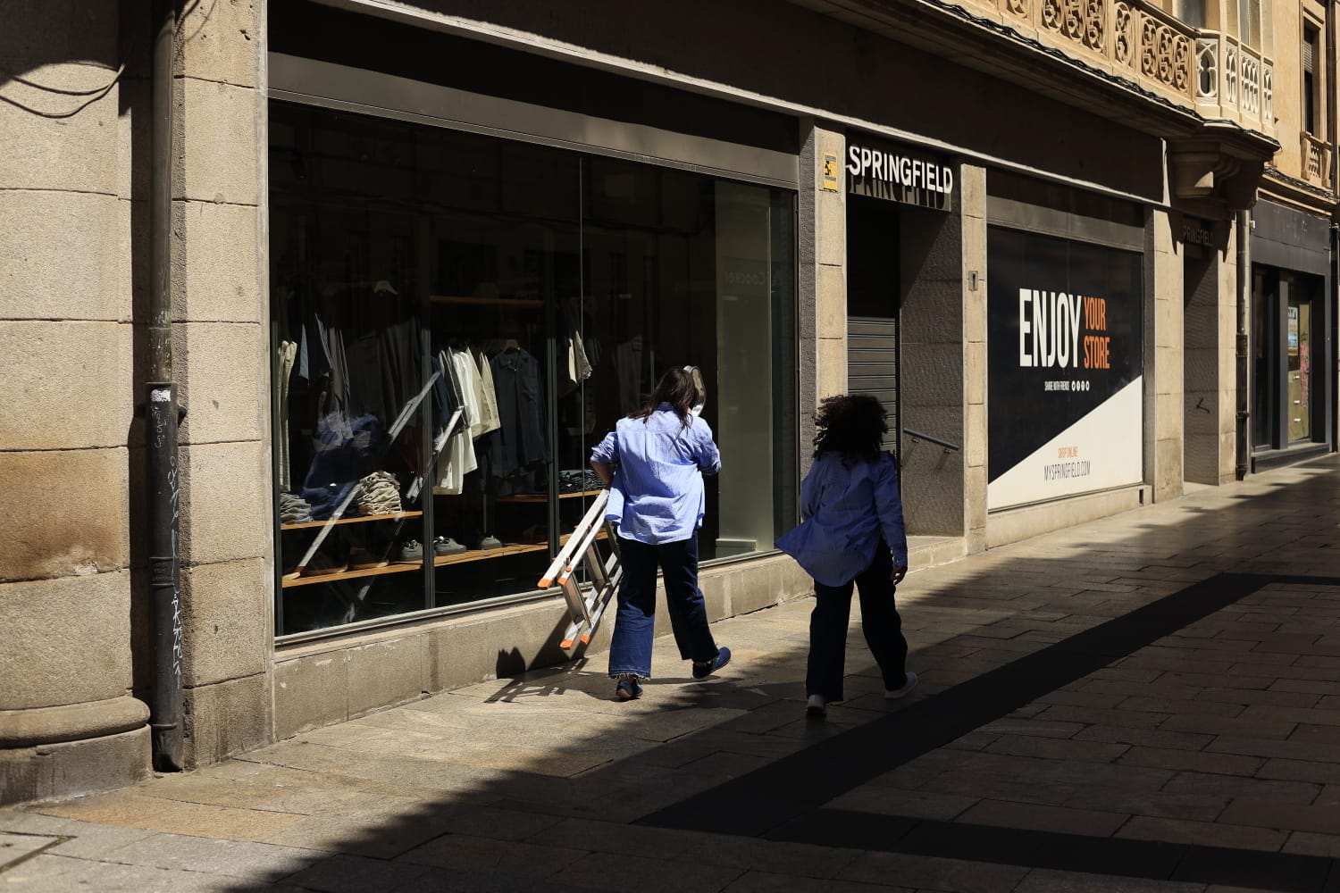 En imágenes, la Salamanca paralizada por el histórico apagón